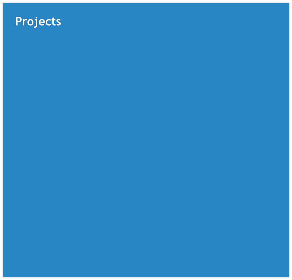 Projects 
